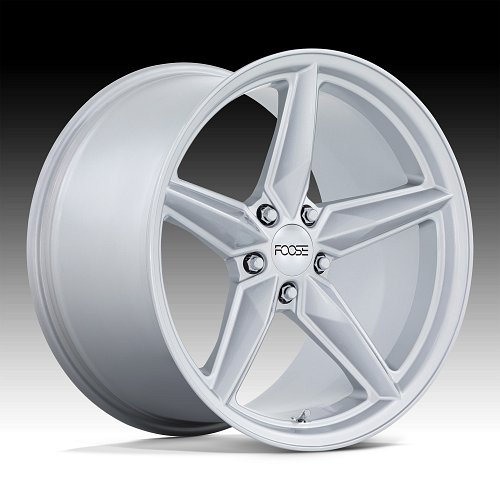 Foose F174 CF8 Gloss Silver Custom Wheels 1